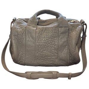Alexander Wang Rocco Duffel Bag | Slate Gray Studded Leather